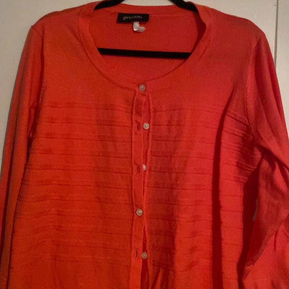 Coral sweater